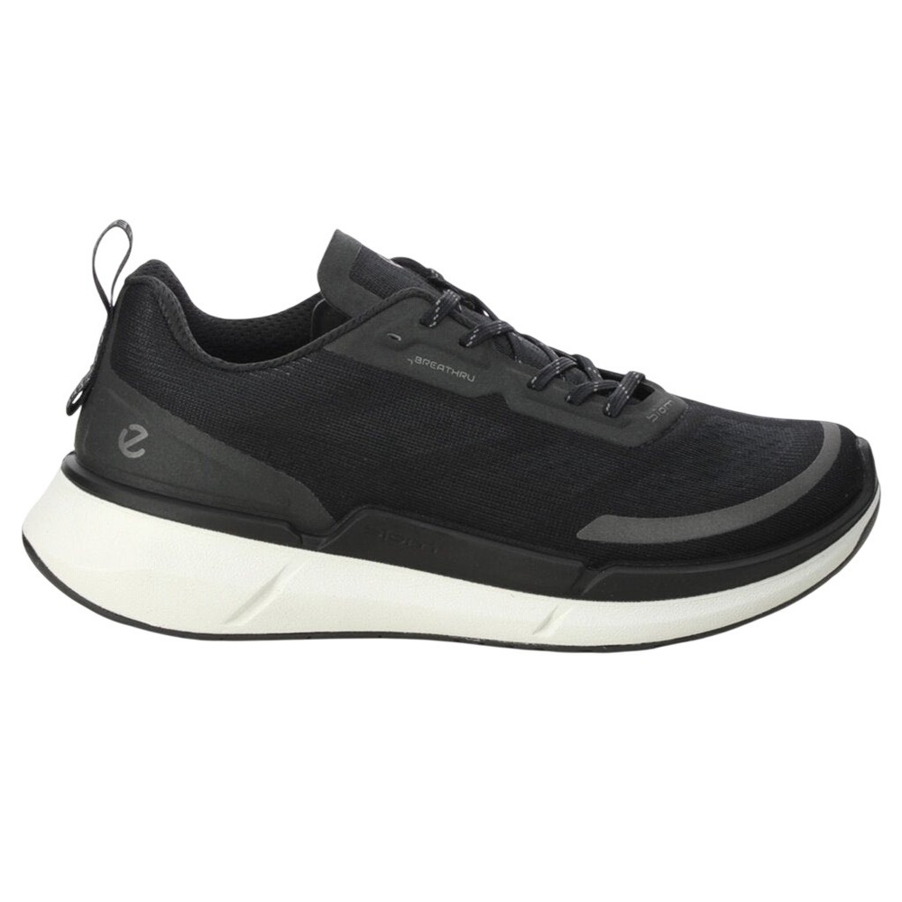 ECCO BIOM 2.2 Women's Textile Trainers Black Athletic Shoes Size 6.5